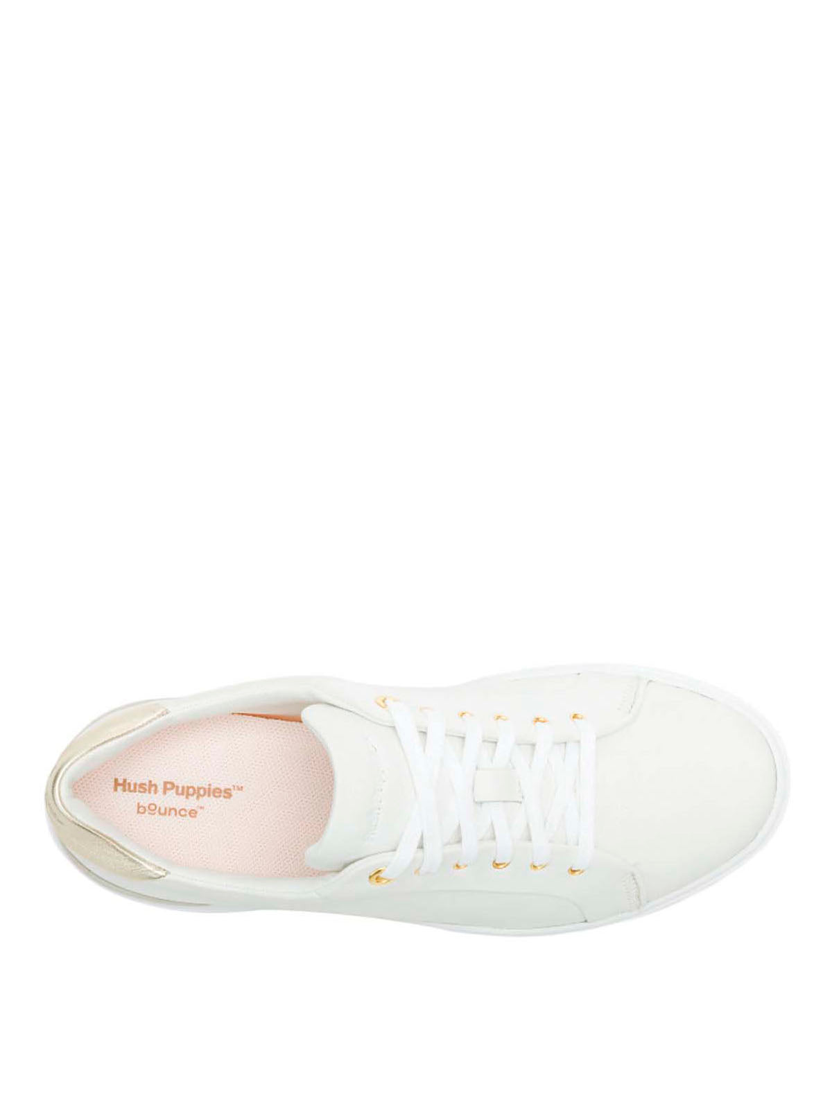 Zapatilla Cuero Mujer Mae Laceup Blanco