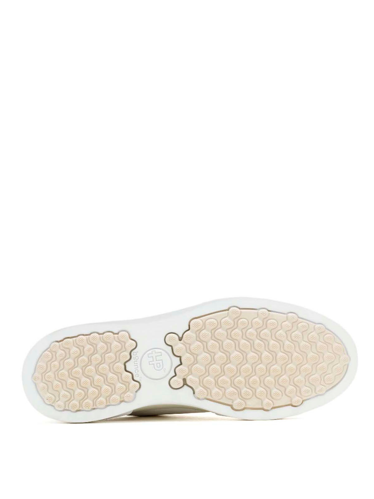 Zapatilla Cuero Mujer Mae Laceup Blanco