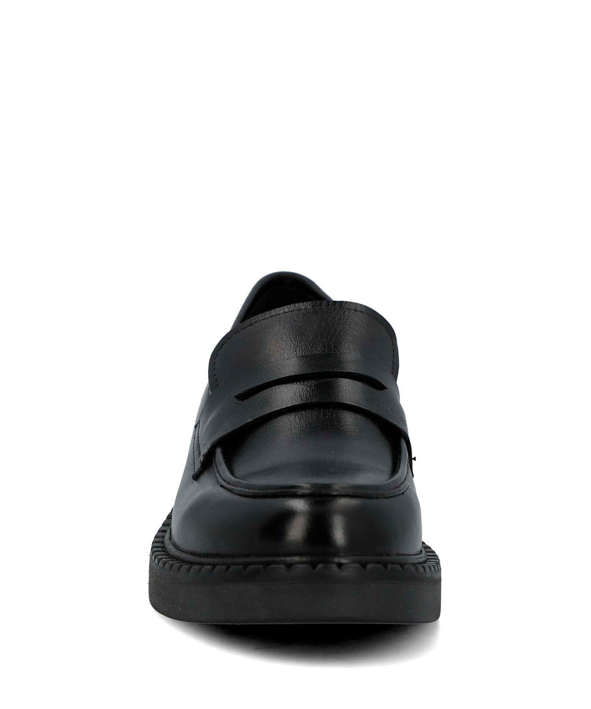 Mocasin Cuero Mujer Ruberta Negro