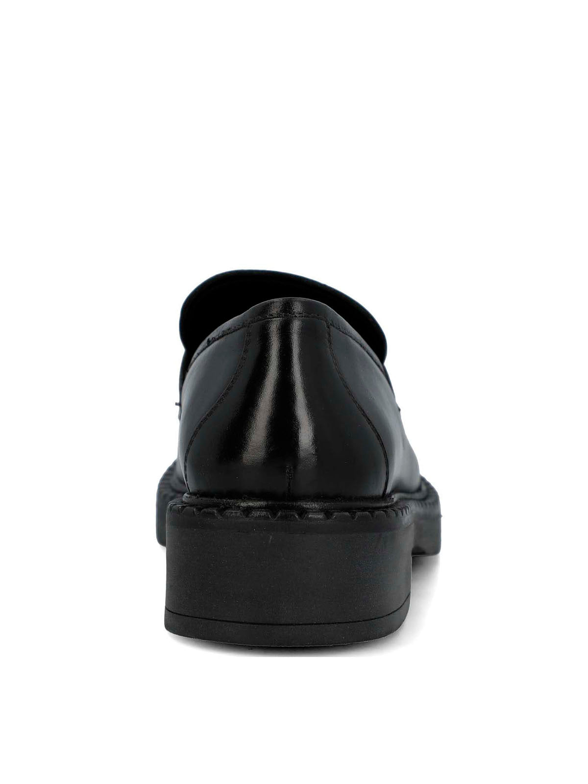 Mocasin Cuero Mujer Ruberta Negro