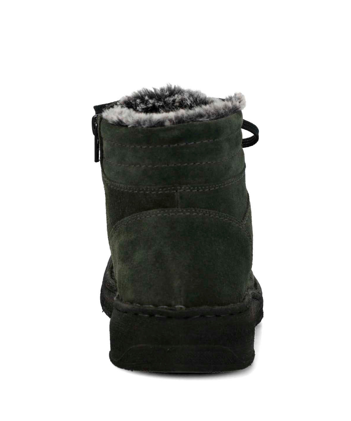 Botin Cuero Mujer Wormit Verde