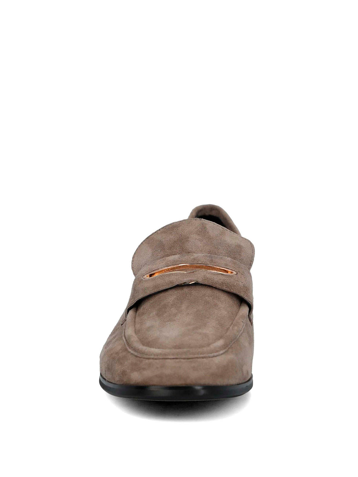 Mocasin Cuero Mujer Sulana Café