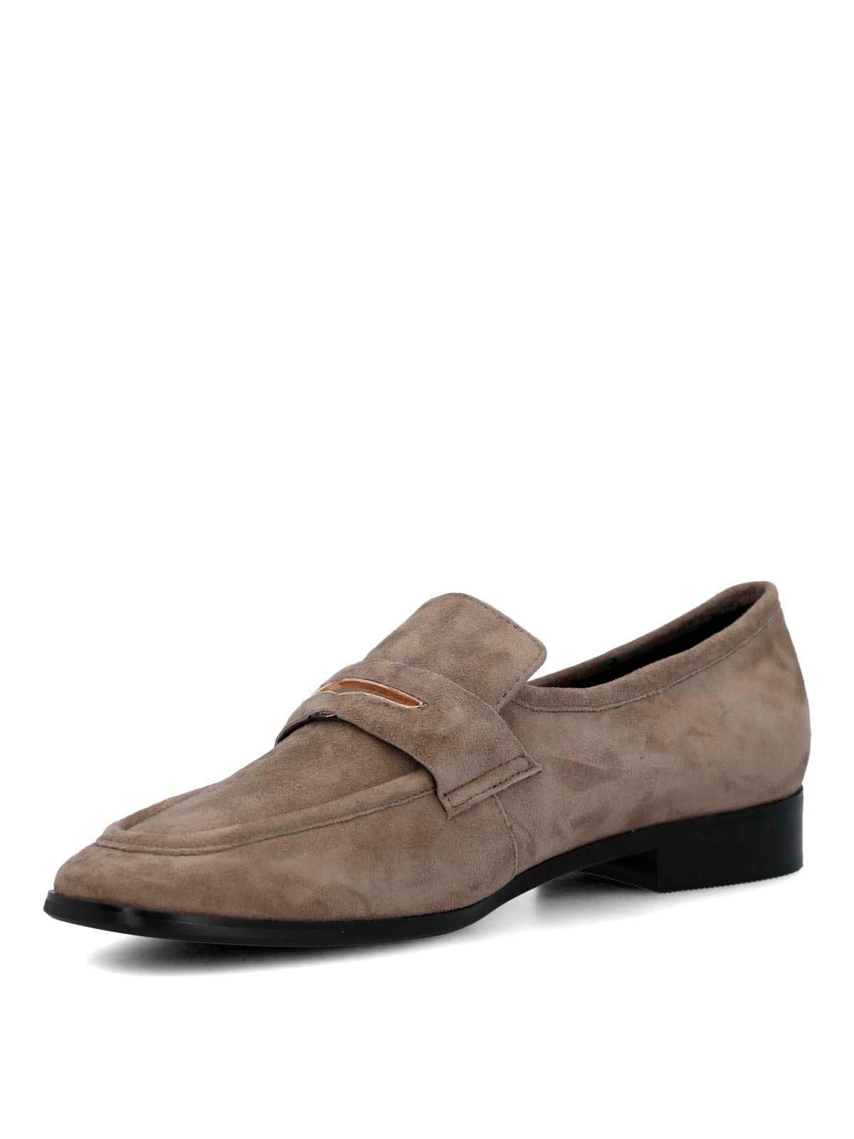 Mocasin Cuero Mujer Sulana Café