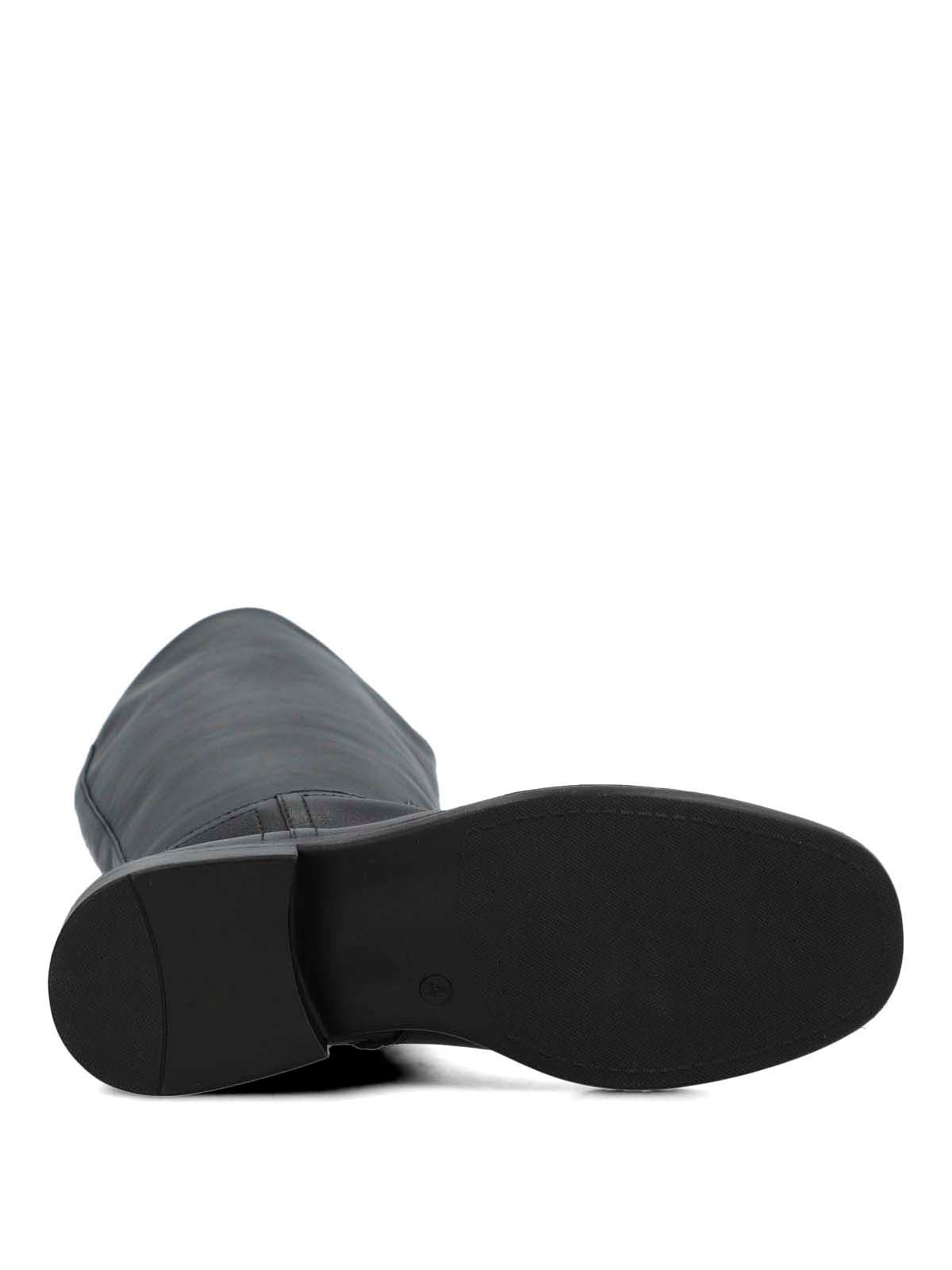 Bota Cuero Mujer Jorse Negra
