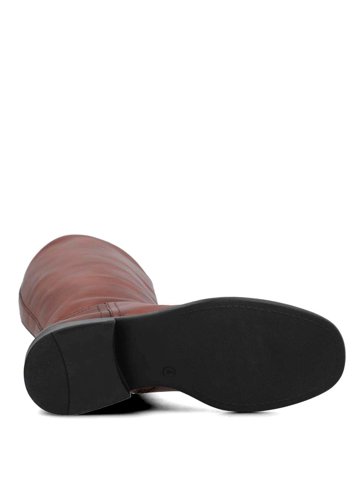 Bota Cuero Mujer Jorse Café