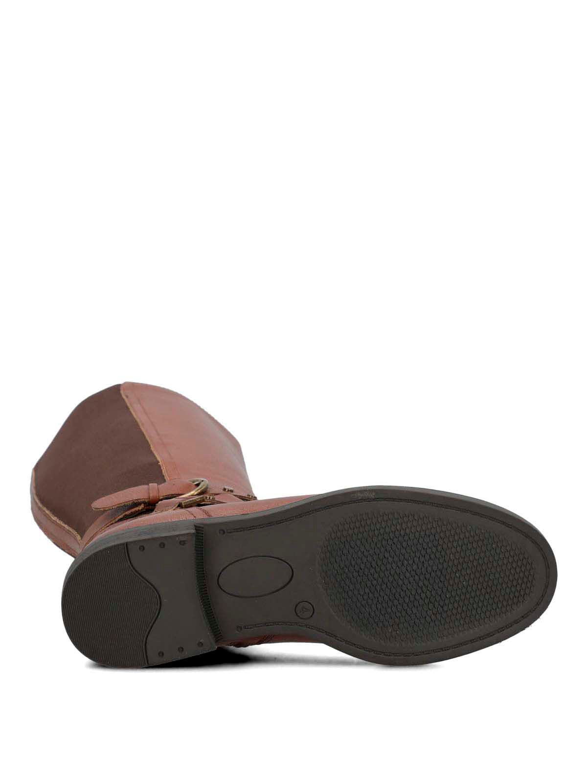 Bota Cuero Mujer Jesu Café