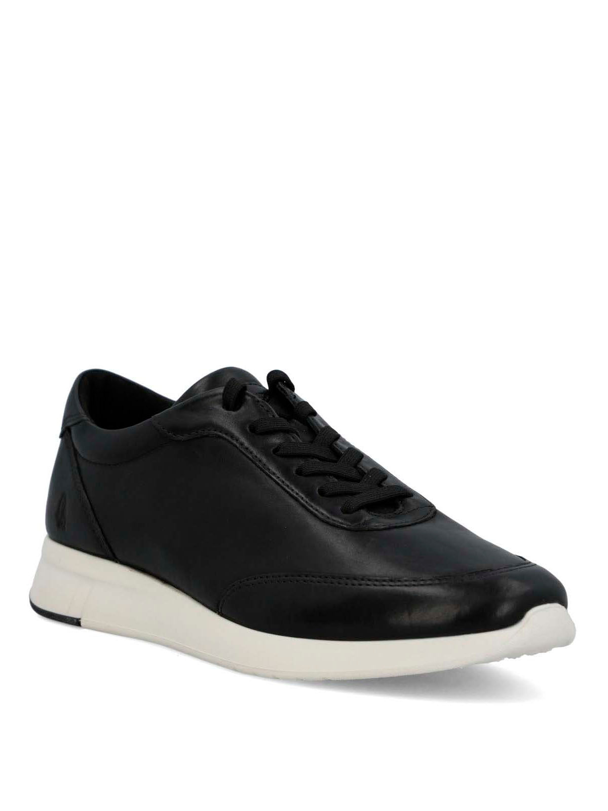 Zapatilla Cuero Mujer Kalfy Negro-Hush Puppies Chile