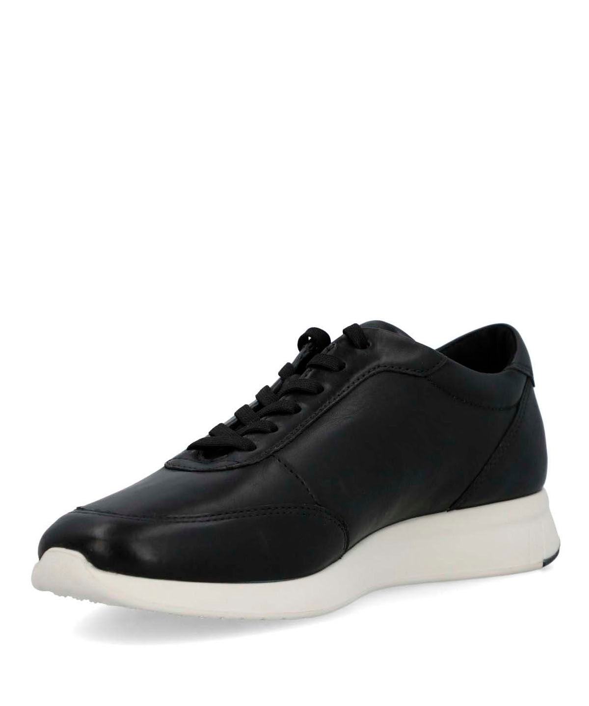 Zapatilla Cuero Mujer Kalfy Negro-Hush Puppies Chile