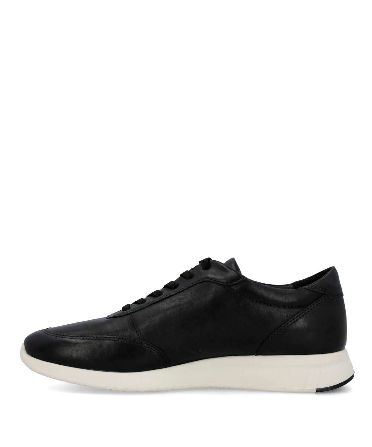 Zapatilla Cuero Mujer Kalfy Negro-Hush Puppies Chile