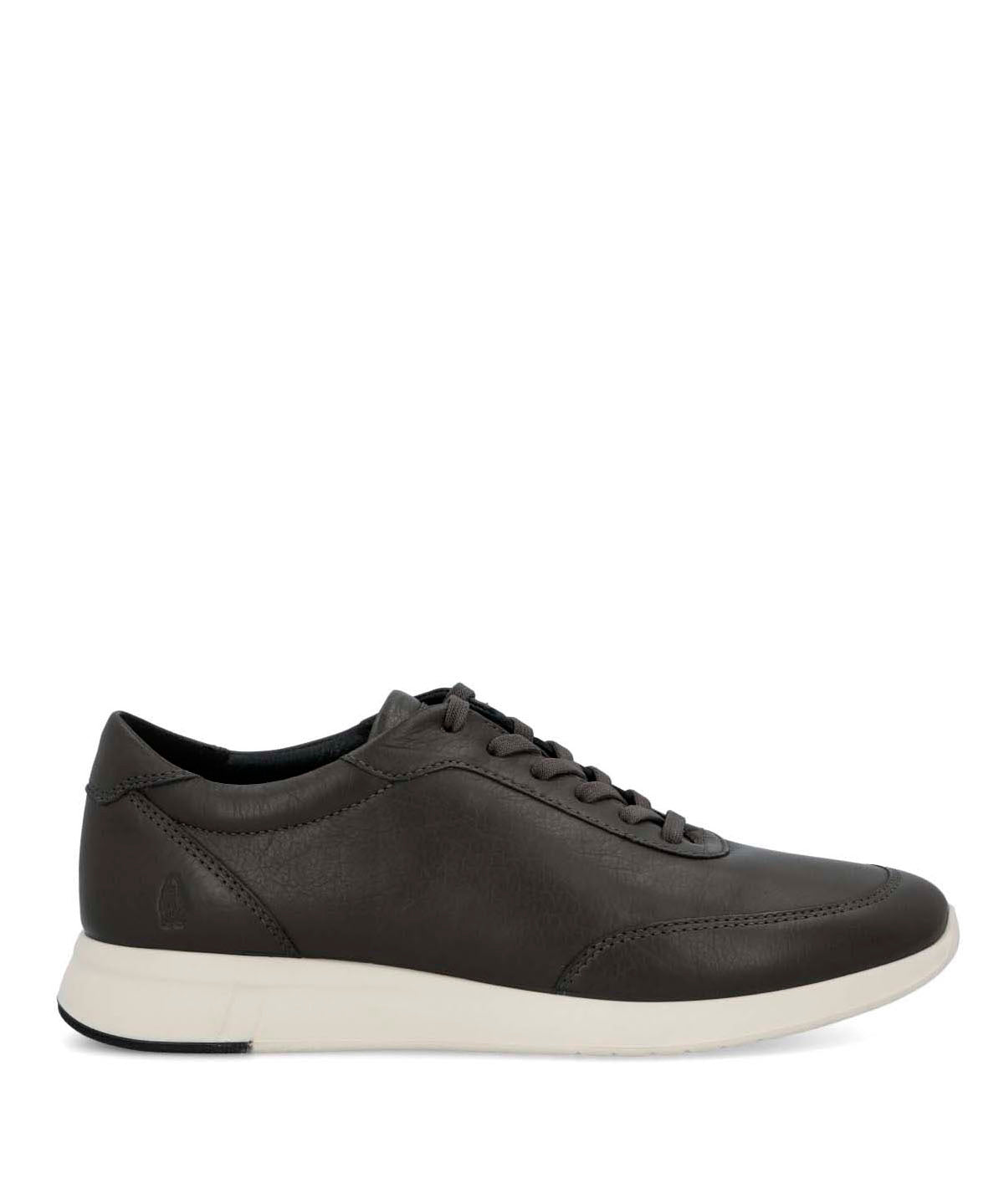 Zapatilla Cuero Mujer Kalfy Gris-Hush Puppies Chile