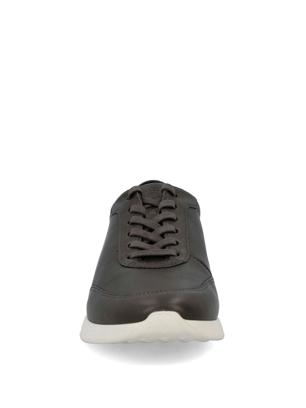 Zapatilla Cuero Mujer Kalfy Gris-Hush Puppies Chile