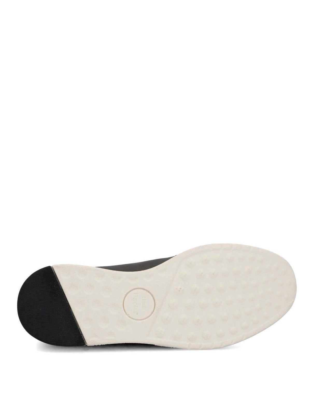 Zapatilla Cuero Mujer Kalfy Gris-Hush Puppies Chile