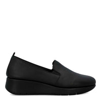 Slip On Cuero Mujer Judita Negro