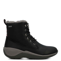 Botin Cuero Mujer Short Madras Negro