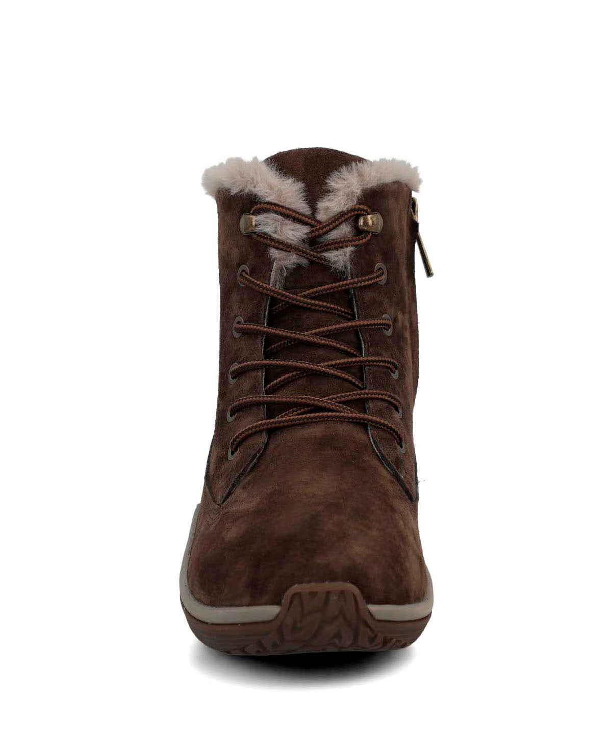 Botin Cuero Mujer Short Madras Café