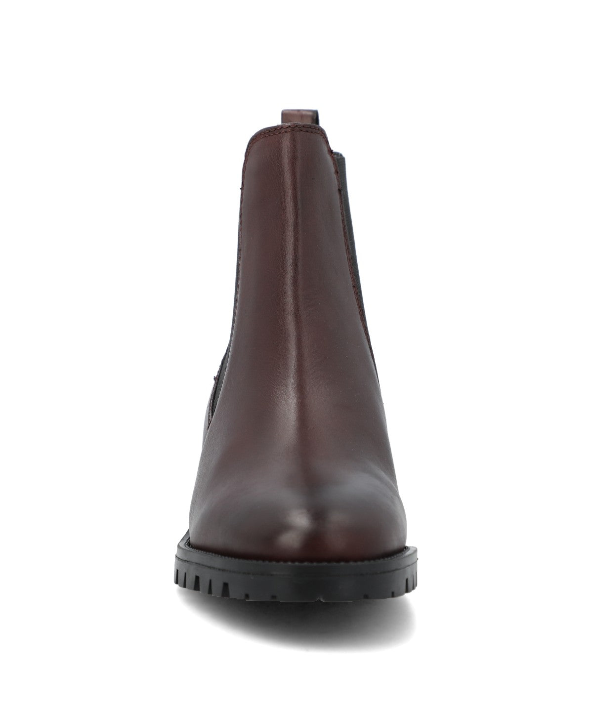 Botin Cuero Mujer Carmeli Burdeo