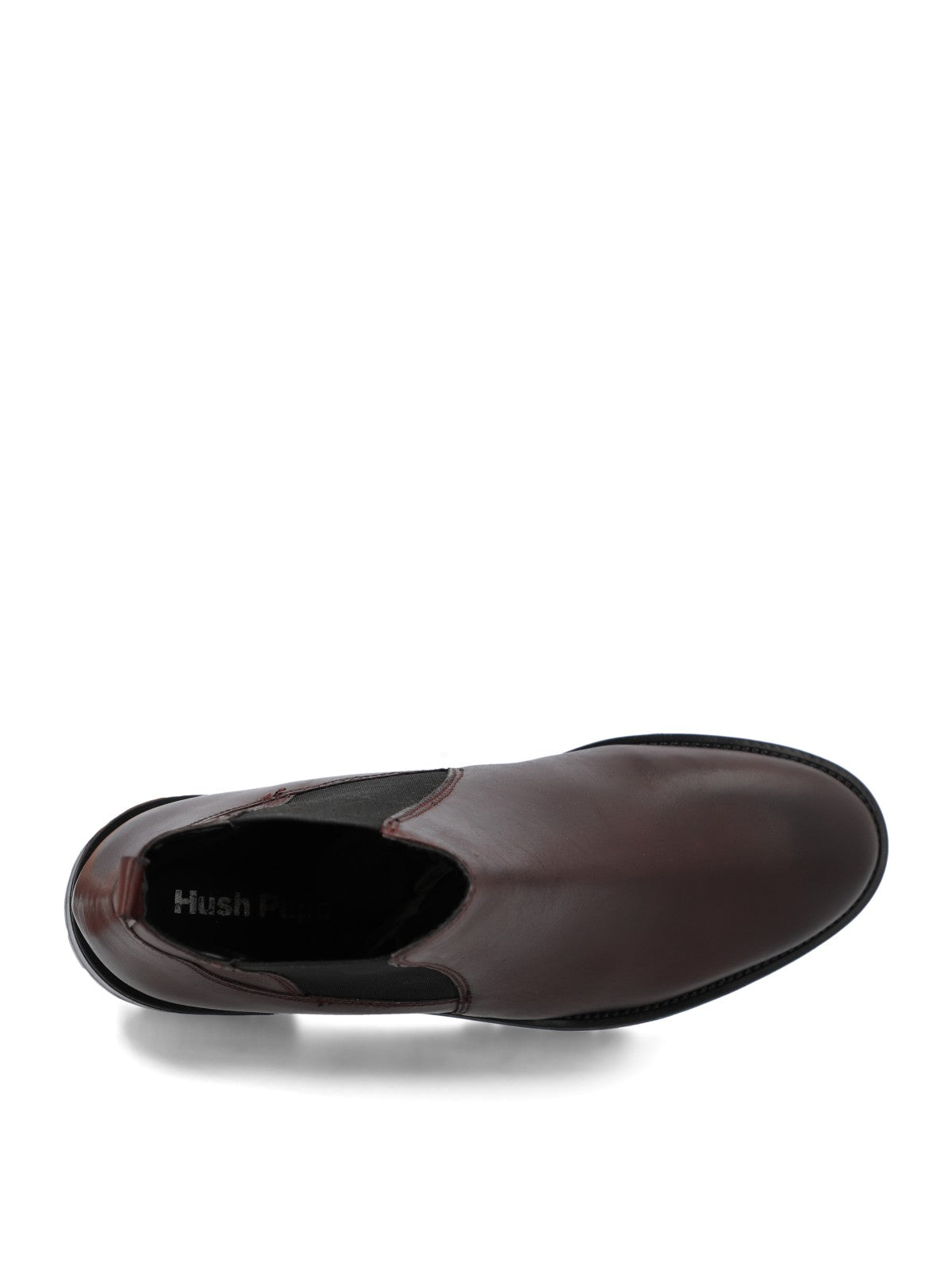 Botin Cuero Mujer Carmeli Burdeo