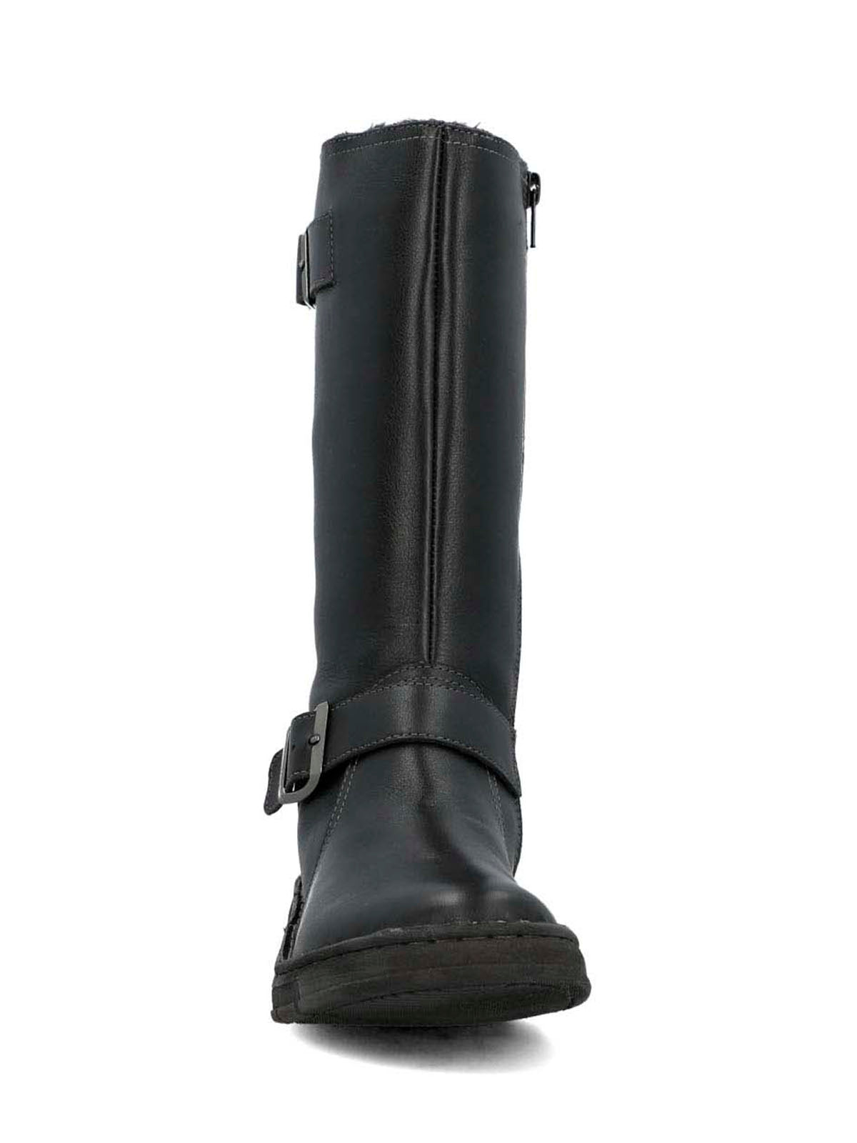 Bota Cuero Mujer Mildre Negra