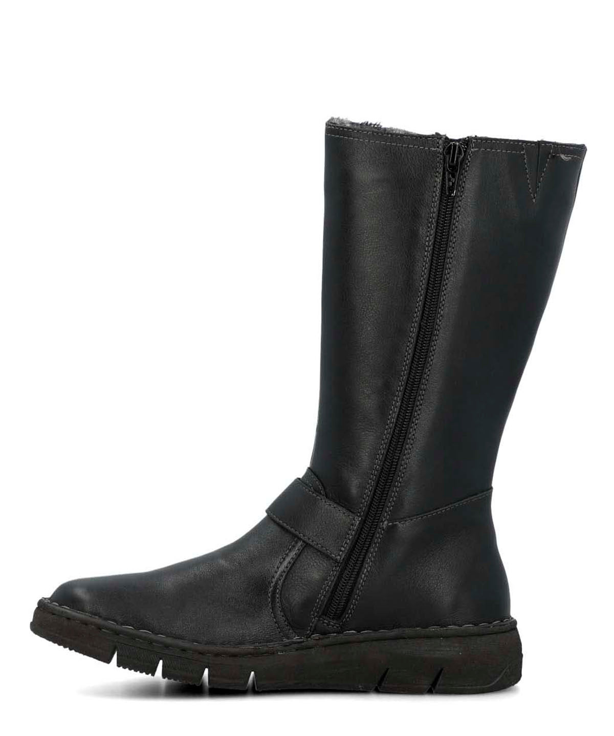 Bota Cuero Mujer Mildre Negra