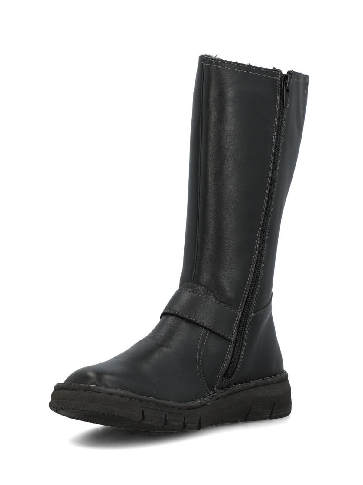 Bota Cuero Mujer Mildre Negra