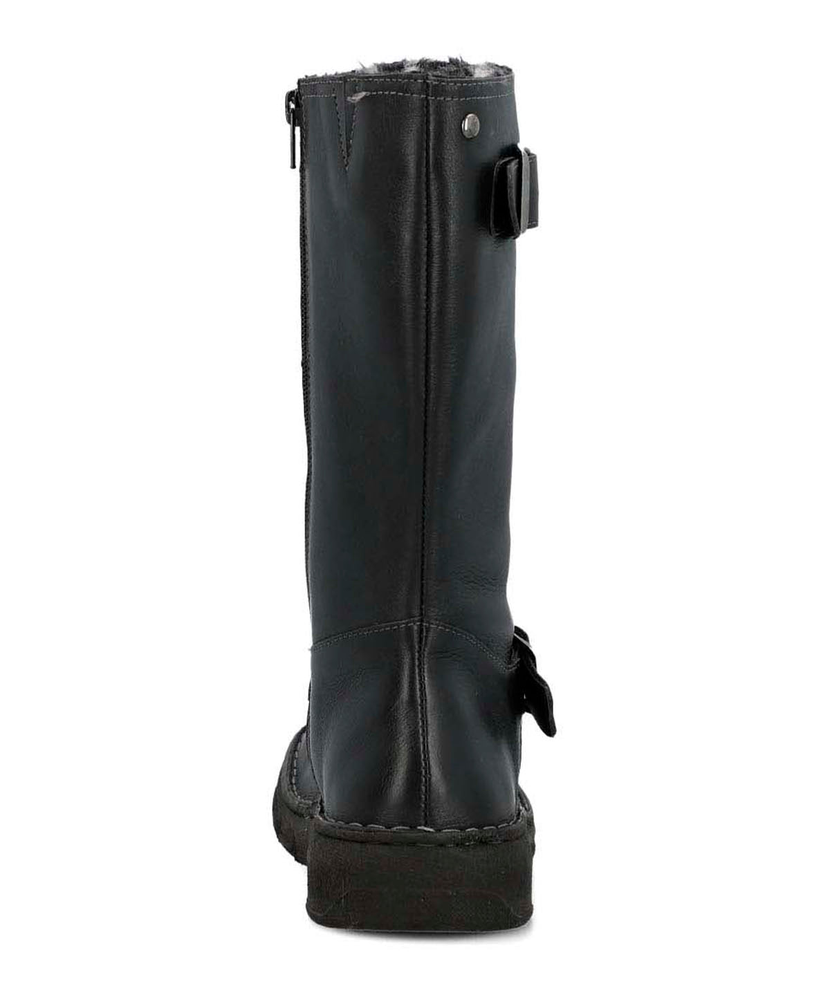 Bota Cuero Mujer Mildre Negra