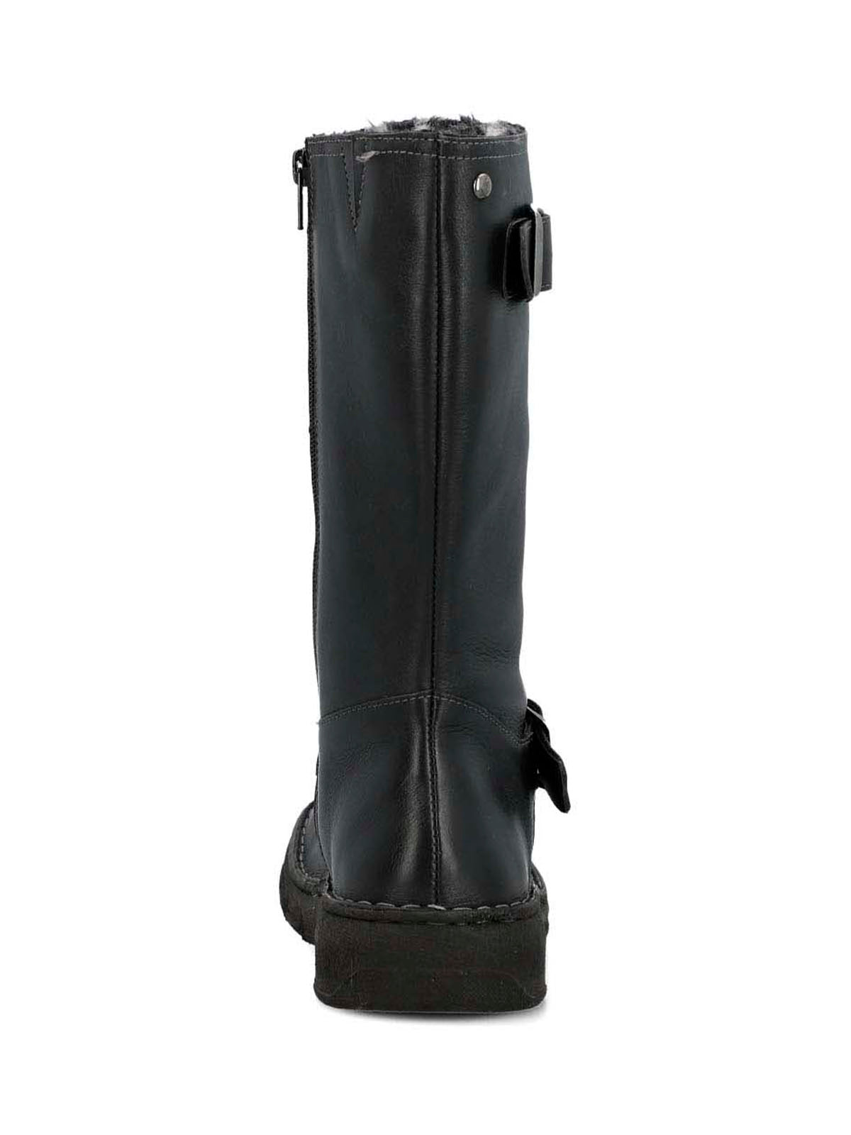 Bota Cuero Mujer Mildre Negra
