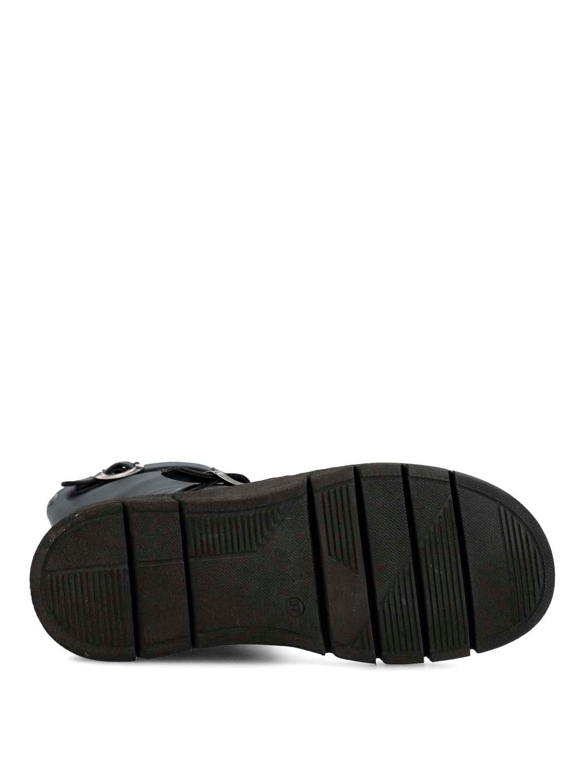 Bota Cuero Mujer Mildre Negra