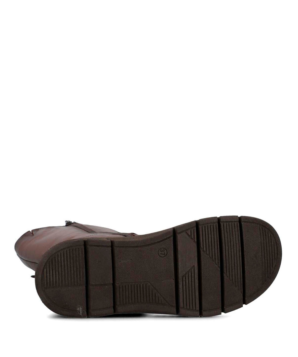 Bota Cuero Mujer Mildre Café