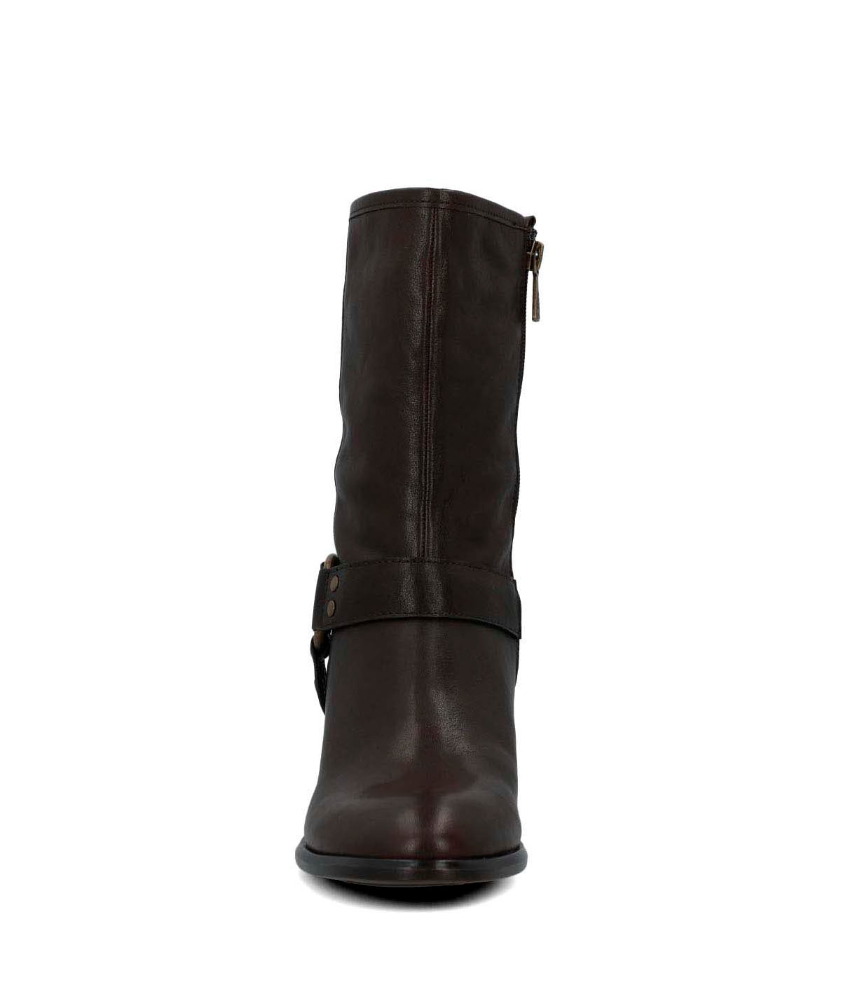 Bota Cuero Mujer Mayda Café