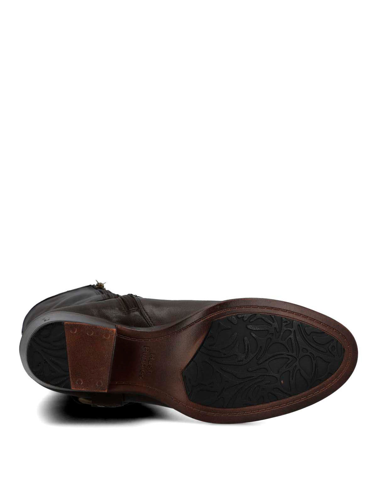 Bota Cuero Mujer Mayda Café