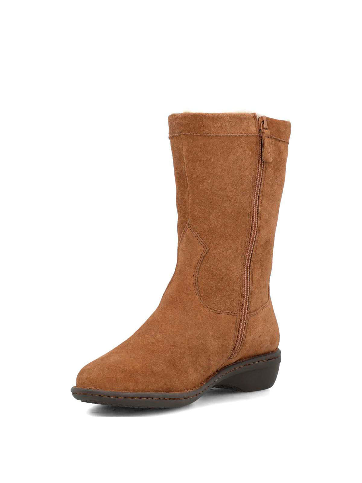 Bota Cuero Mujer Kimano Café