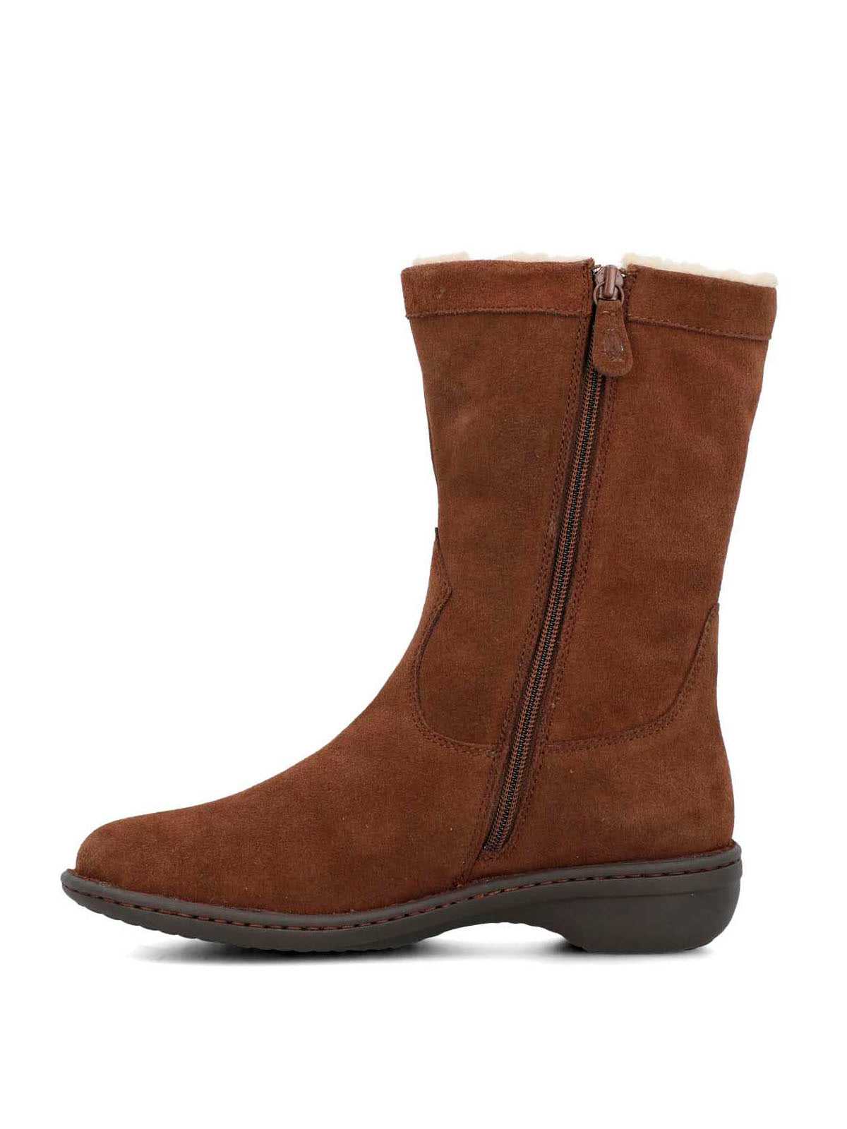 Bota Cuero Mujer Kimano Café