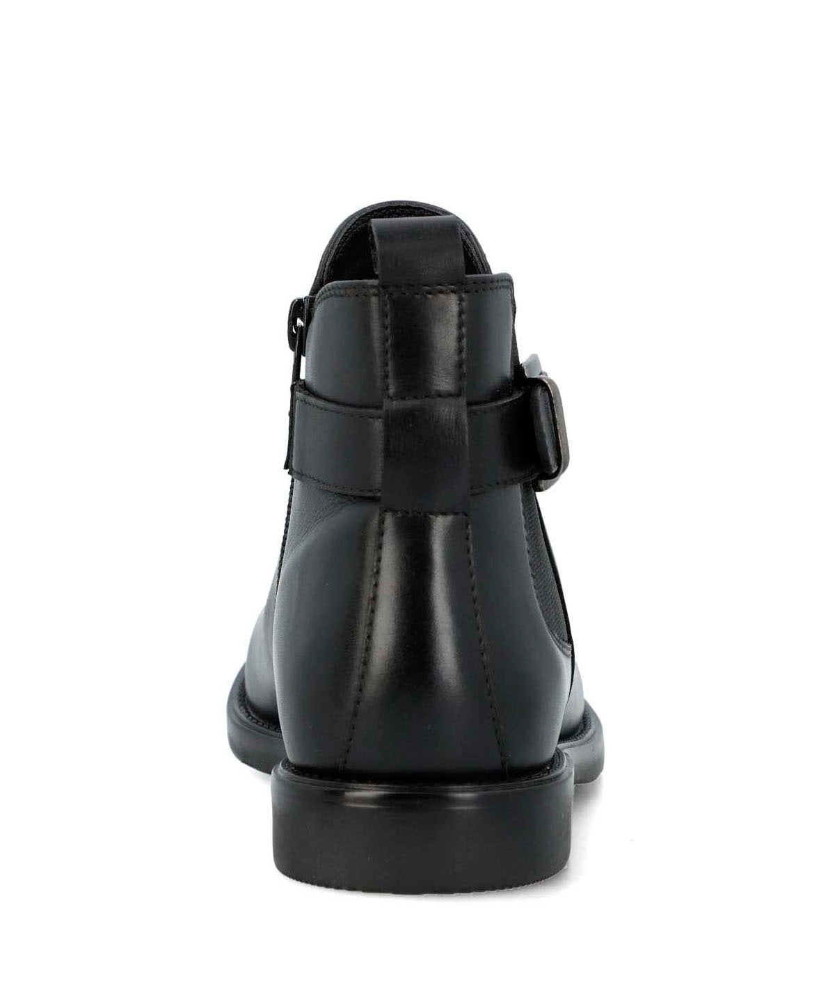 Botin Cuero Mujer Felvi Negro