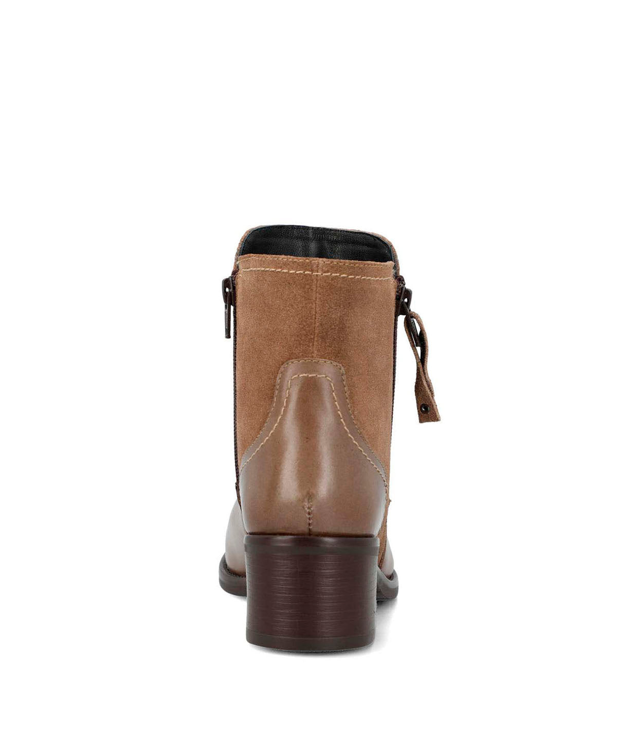Botin Cuero Mujer Viller Café