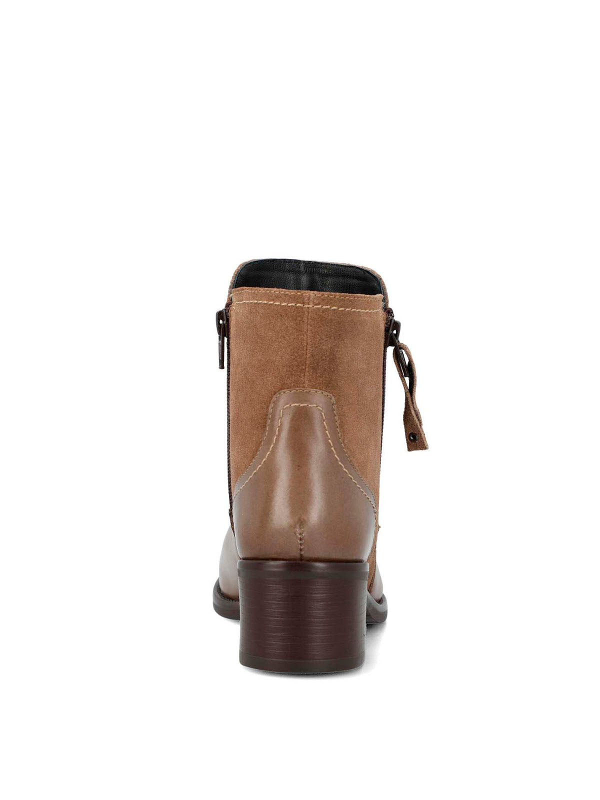 Botin Cuero Mujer Viller Café