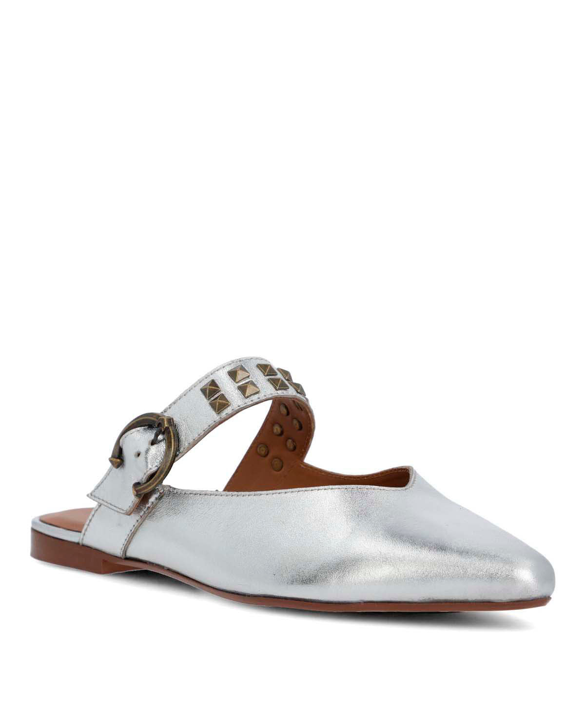 Ballerina Cuero Mujer Sinara Multicolor