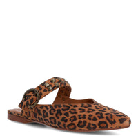 Ballerina Cuero Mujer Sinara Metalizada