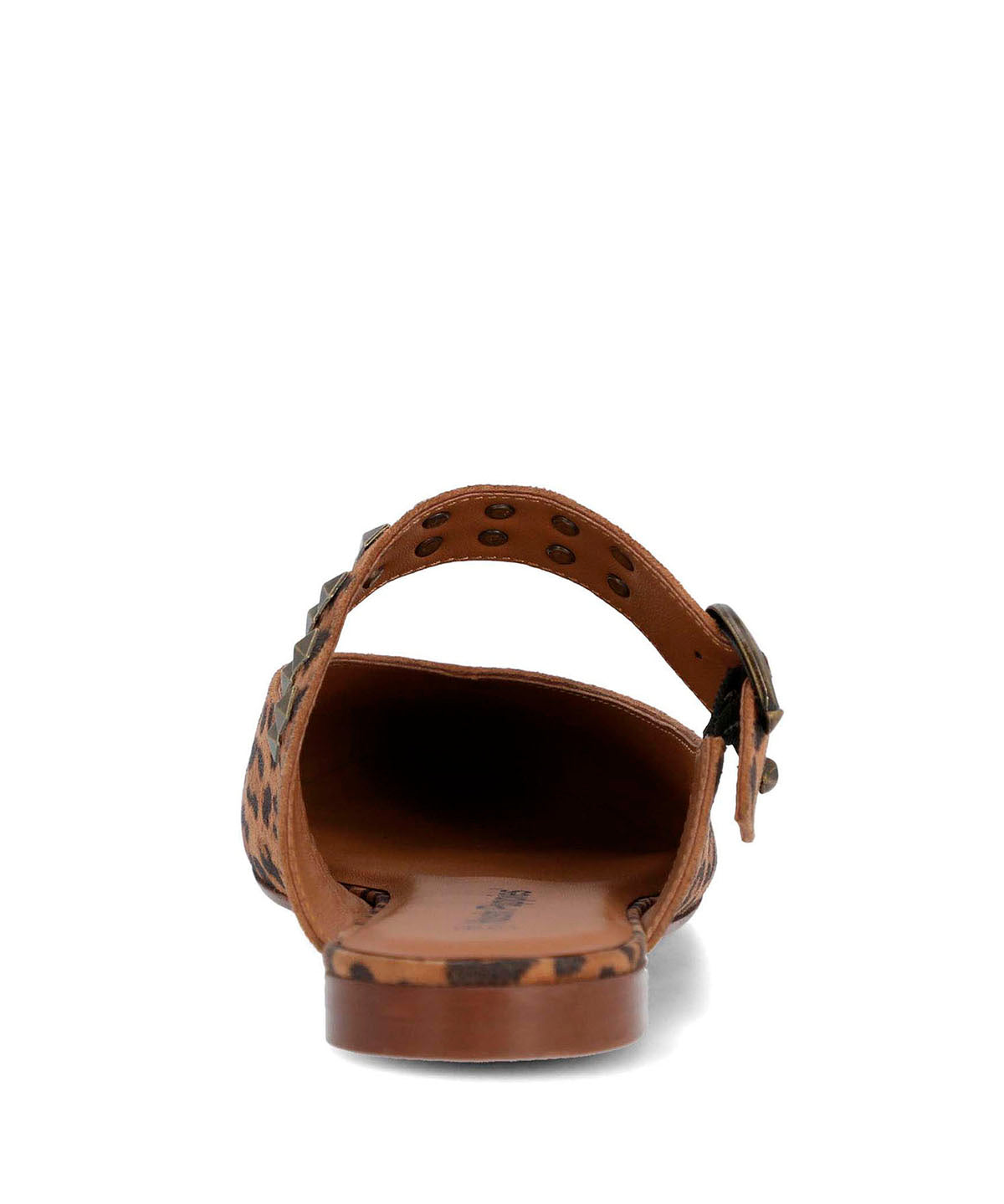 Ballerina Cuero Mujer Sinara Metalizada