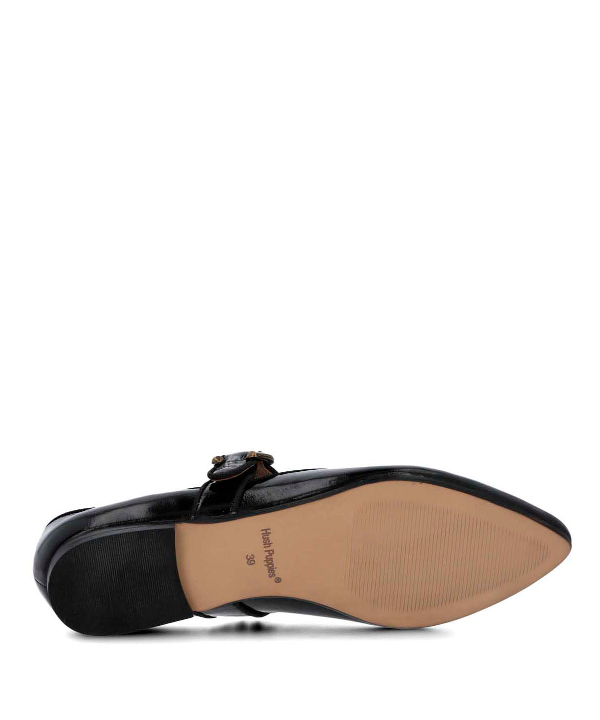 Ballerina Cuero Mujer Alozia Negra