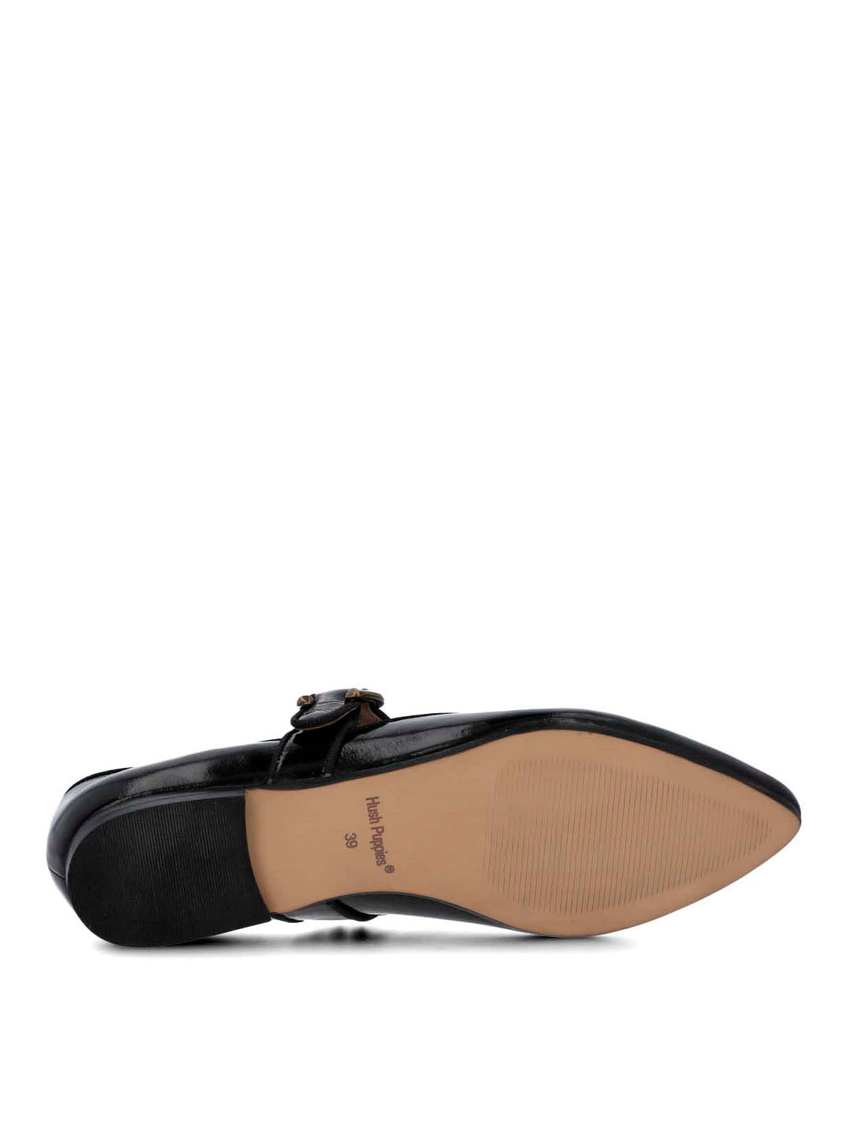 Ballerina Cuero Mujer Alozia Negra