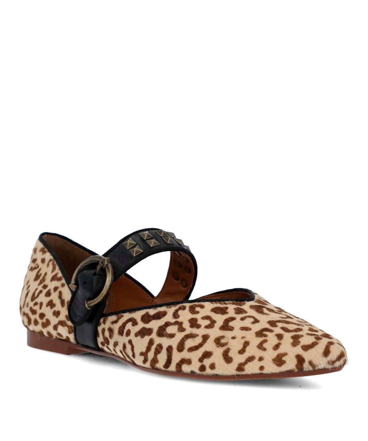 Ballerina Cuero Mujer Alozia Multicolor