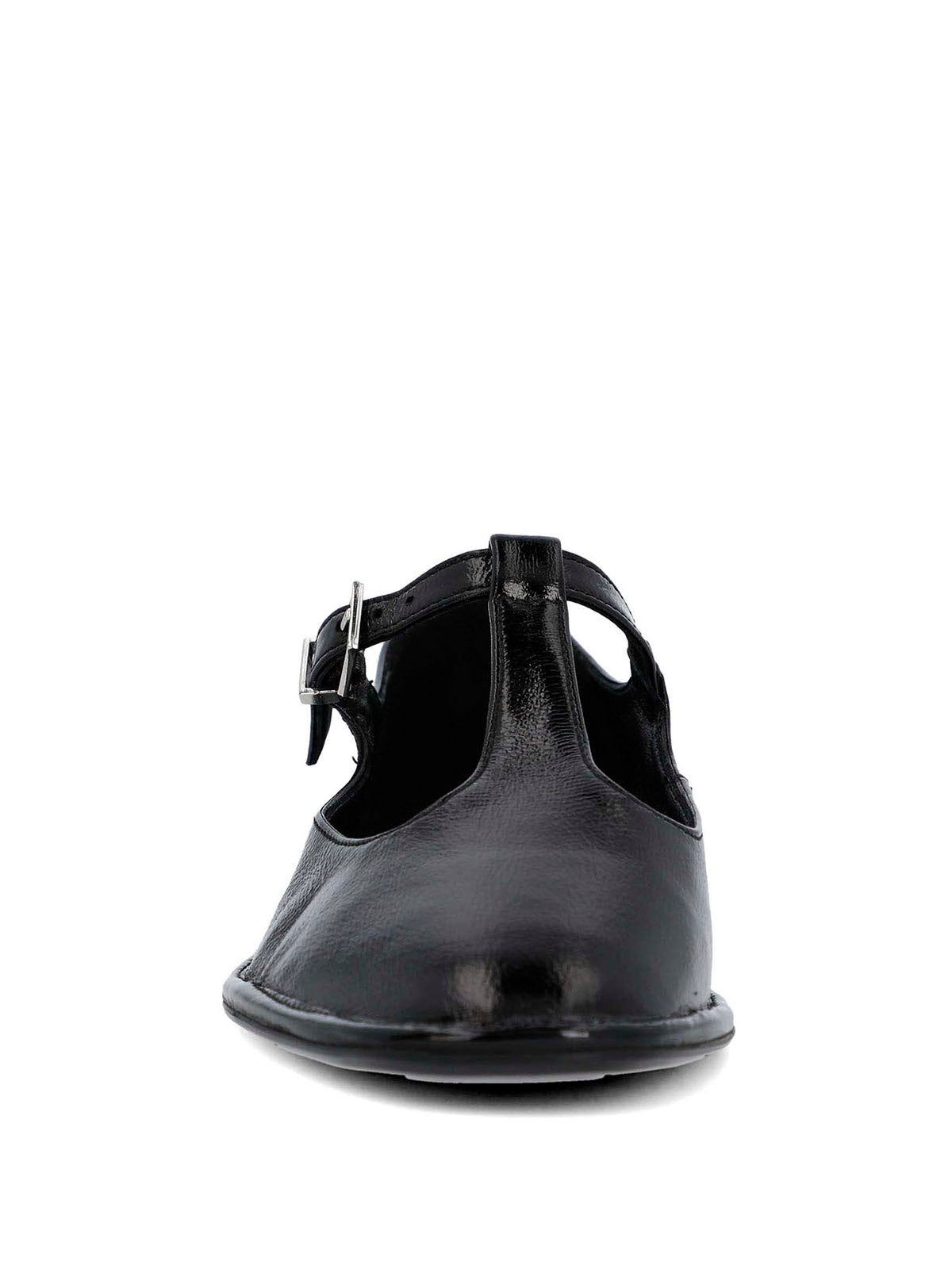 Ballerina Cuero Mujer Merly Negra