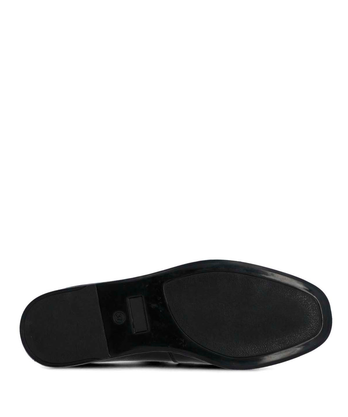 Ballerina Cuero Mujer Merly Negra