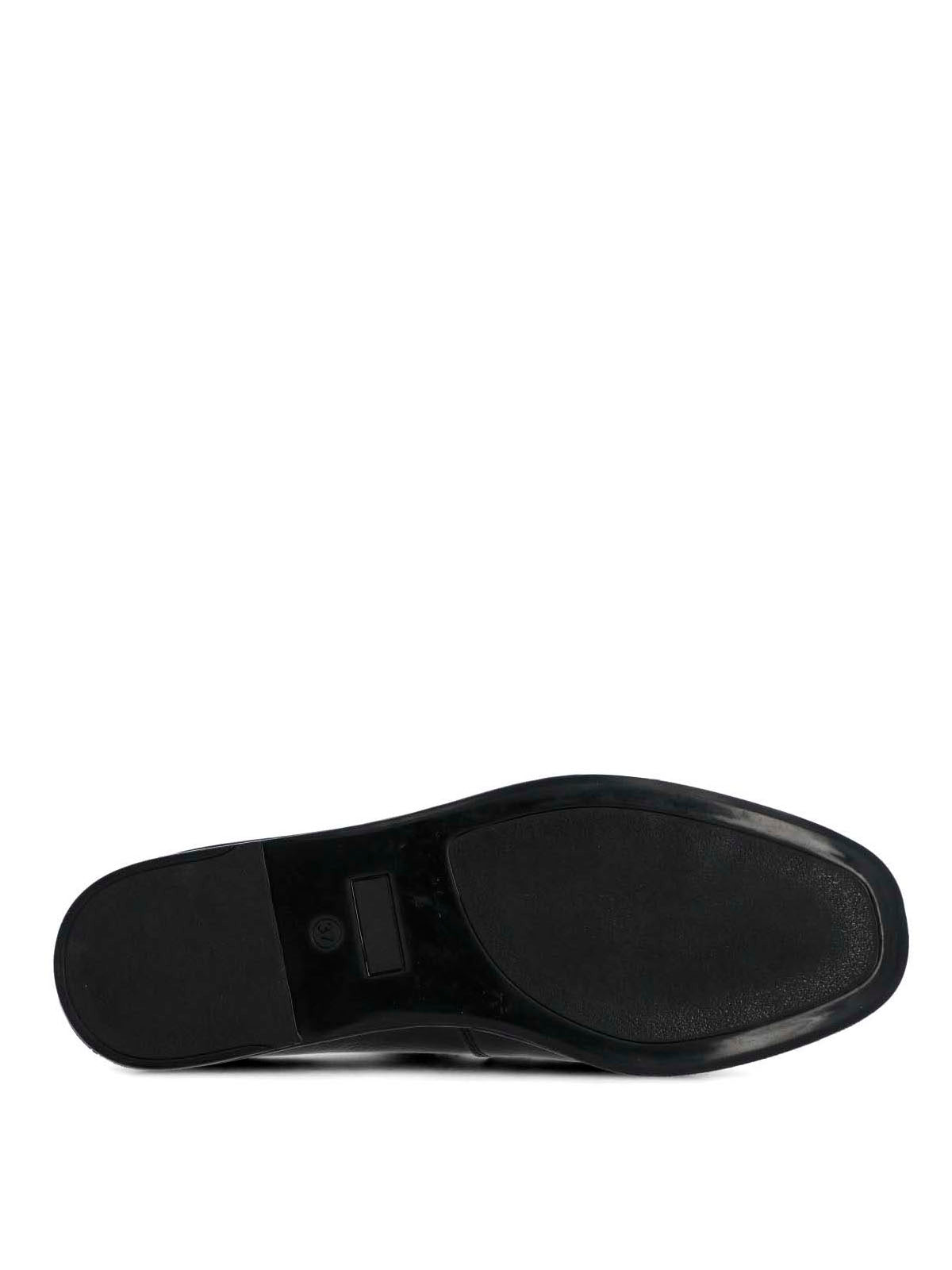 Ballerina Cuero Mujer Merly Negra