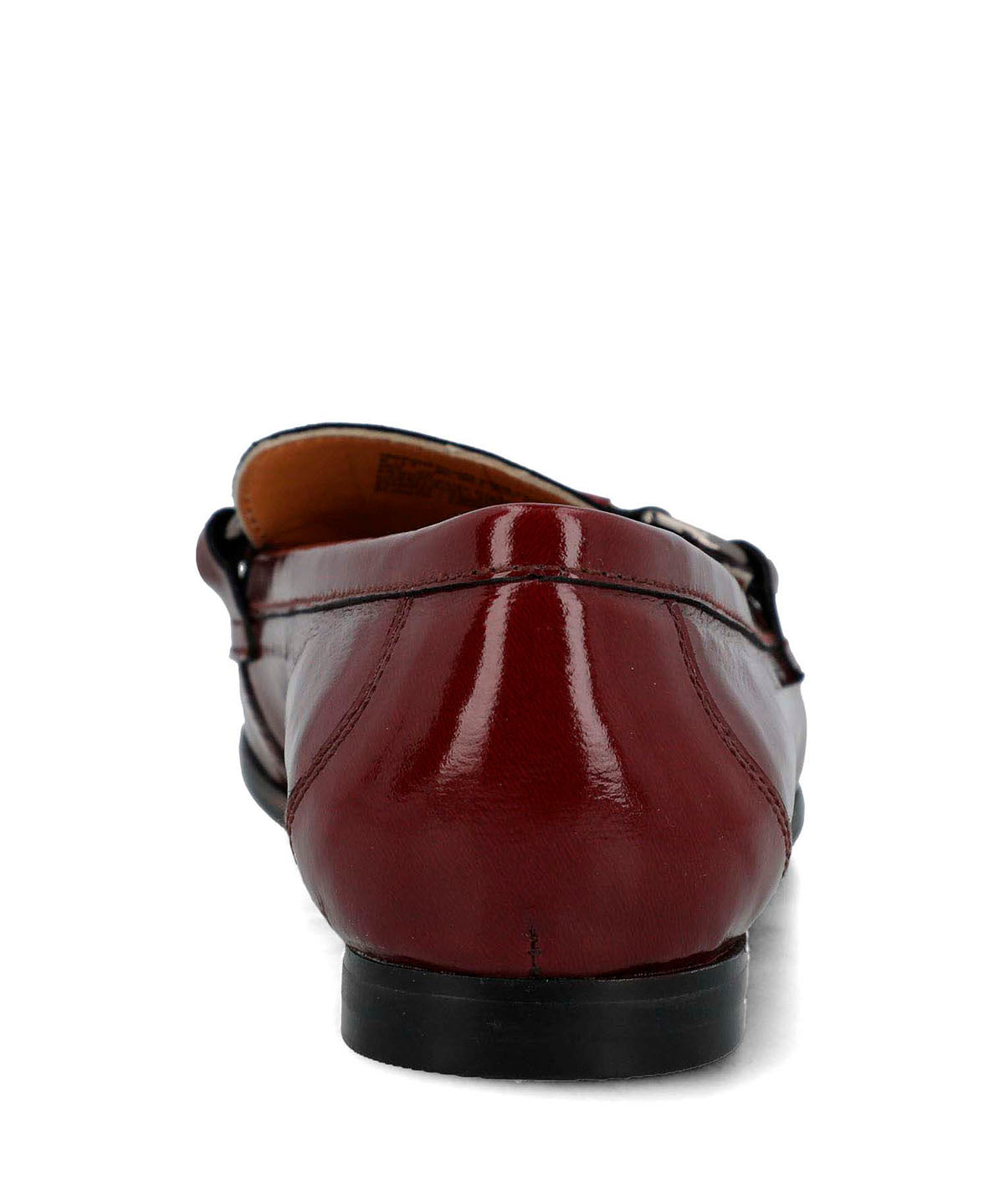 Mocasin Cuero Mujer Taling Burdeo