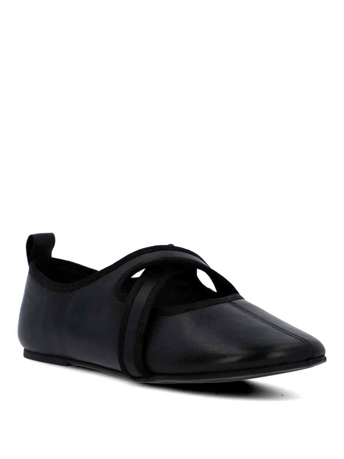 Ballerina Cuero Mujer Lales Negro