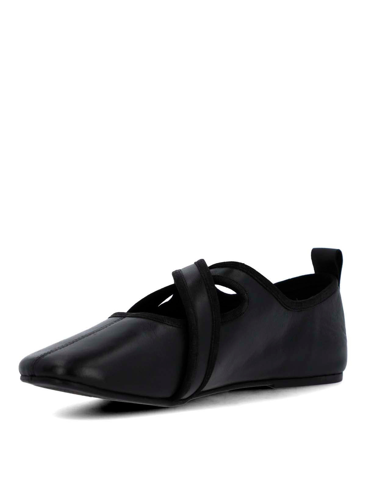 Ballerina Cuero Mujer Lales Negro