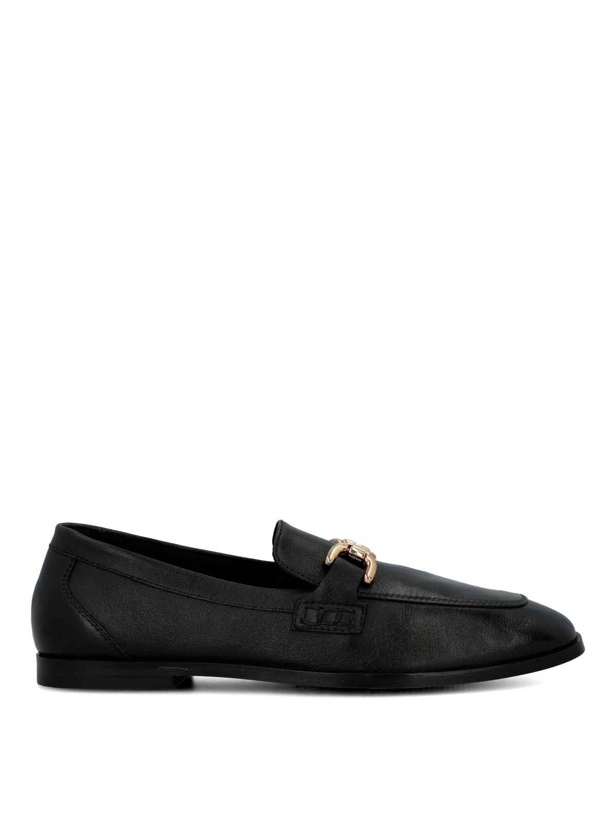 Mocasin Cuero Mujer Blume Negro