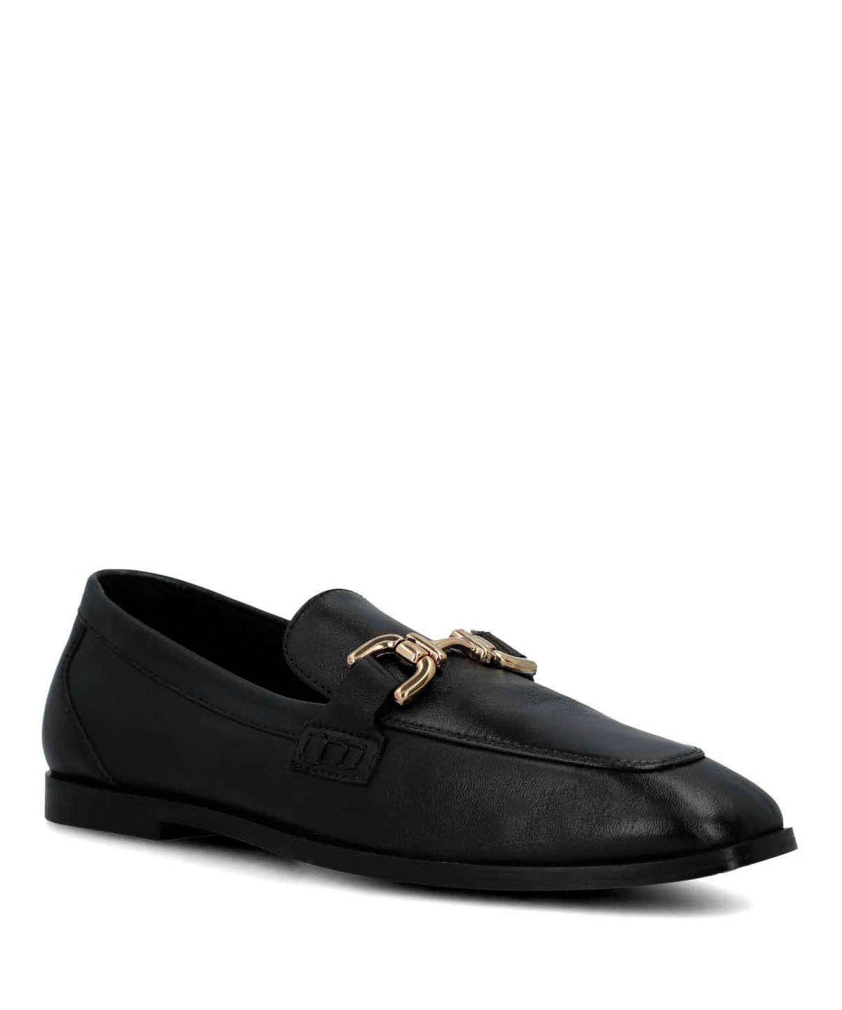 Mocasin Cuero Mujer Blume Negro