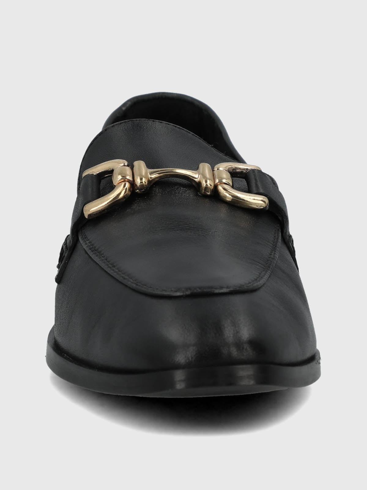Mocasin Cuero Mujer Blume Negro